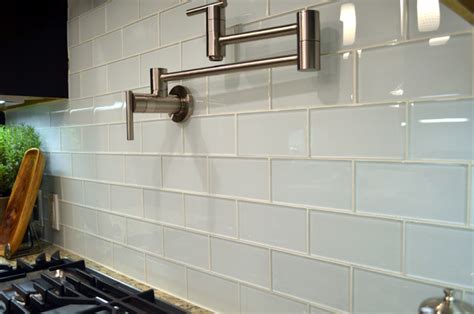 Glass Tile Backsplashes By Subwaytileoutlet Modern Kitchen Other By Subway Tile Outlet