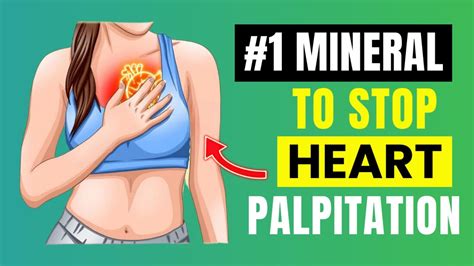 1 Mineral To Stop Heart Palpitations Youtube