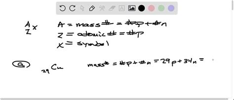 SOLVED Write Isotopic Symbols In The Form AZ X For Each Isotope A