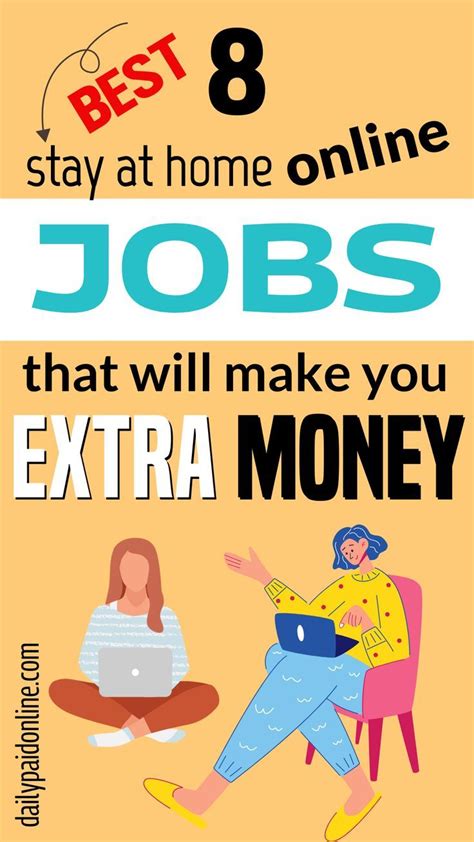 8 Best Stay At Home Jobs That Will Make You Rich Soon Artofit