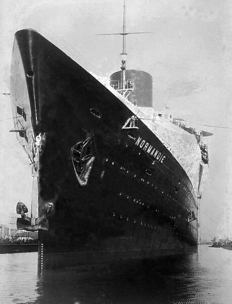 French Prestigious Ocean Liner Normandie Our Beautiful Wall Art And