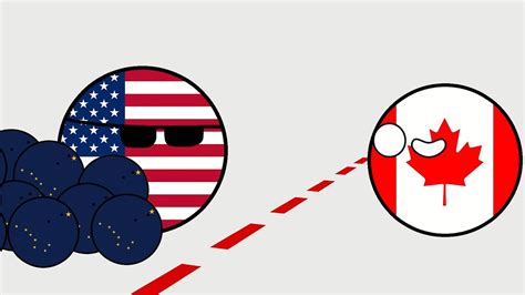 Countryballs Canada And Usa - Fepitchon