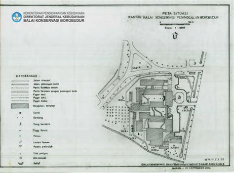 Site Peta Situasi Kantor Balai Konservasi Peninggalan Borobudur Candi