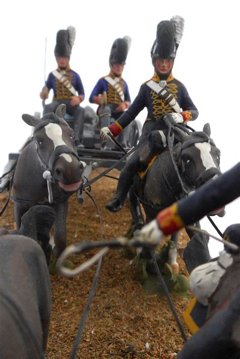 Charles Stadden Waterloo Period Royal Horse Artillery Gun Team Limber