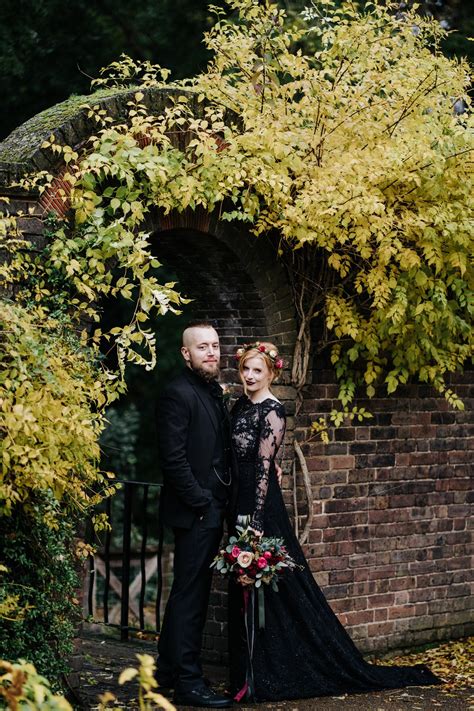 Amy Wore A Black Wedding Dress For Her Wedding In Twickenham — Legend Bridal Designs