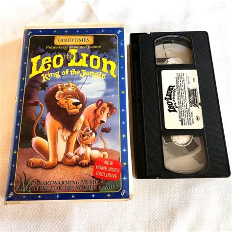 Leo The Lion King Of The Jungle Vhs Buy Get Free