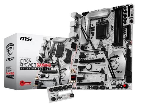 Msi Revela La Placa Madre Z170 Xpower Gaming Titanium Edition Para Intel Skylake Ozeros