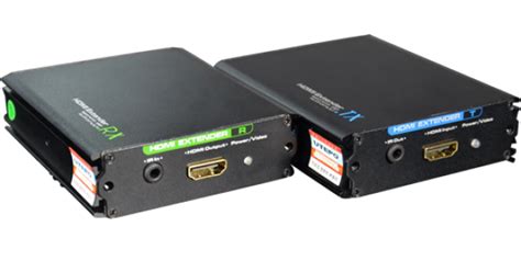 Utp Hd A Extender Hdmi Prin Cablu Utp Si Transmitator Ir Bi