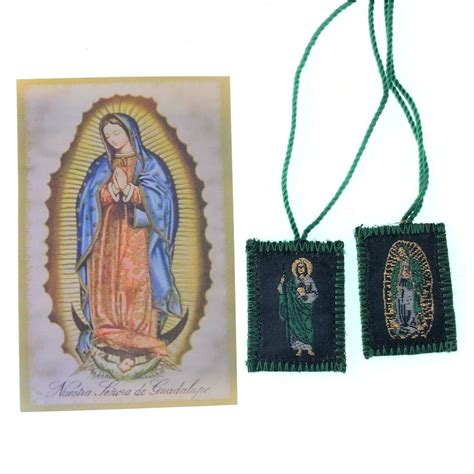 Escapulario S Judas Guadalupe Flor De Lis