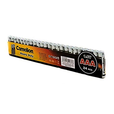 CAMELION BATTERY HEAVY DUTY AAA 24PCS