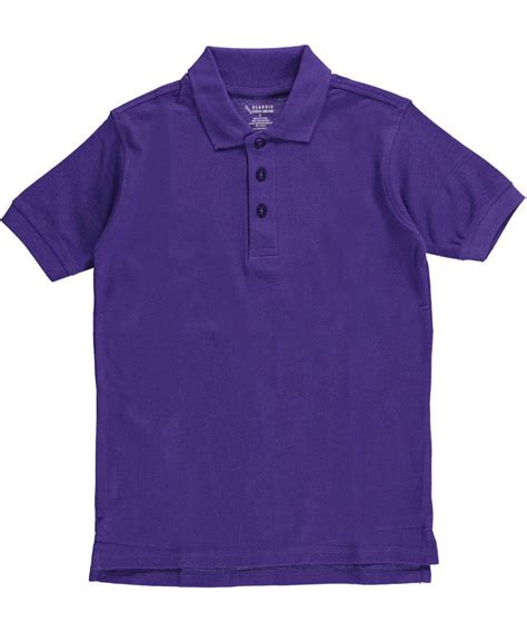 Classic School Uniform Big Boys' Pique Polo (Sizes 8 - 20) | eBay