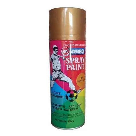 ABRO Golden Sparkle Spray Paint For Metal Model Name Number 34 At Rs