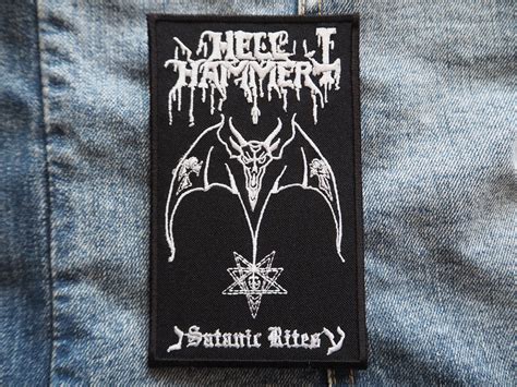 Hellhammer Celtic Frost Black Thrash Metal Embroidered Patch Ingridpatches