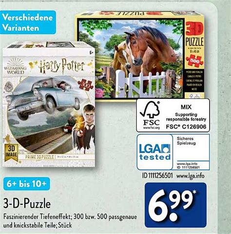 D Puzzle Angebot Bei Aldi Nord Prospekte De