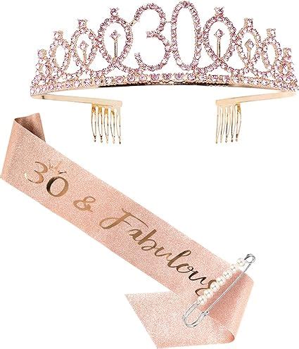 Geburtstag Sch Rpe Und Tiara F R Frauen Rose Gold Geburtstag