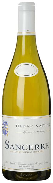 Henry Natter Sancerre Blanc Vivino Us