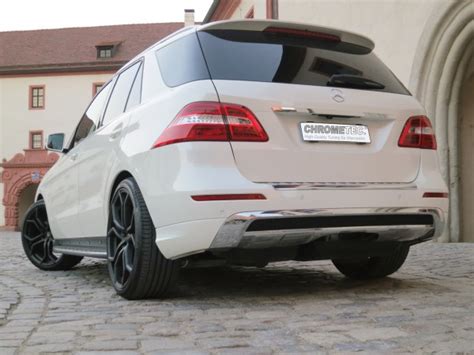 Mercedes Ml W166 Tuning With A Lowering Module From Chrometec Chrometec