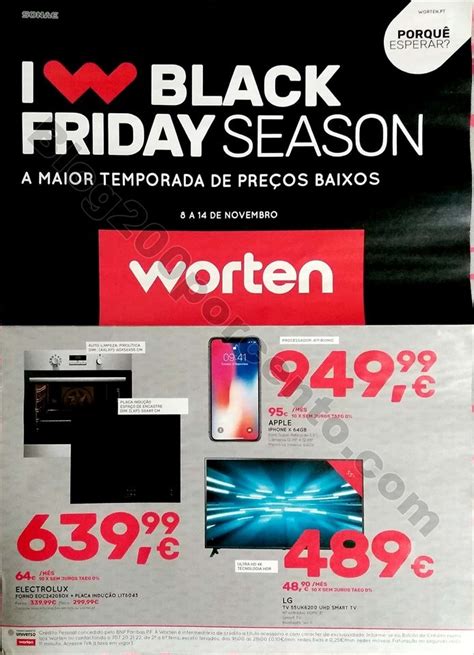 Antevis O Folheto Worten Black Friday Season Promo Es De A