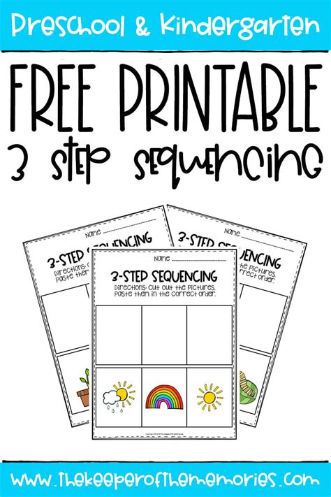 Scene Sequencing Cards Printable Printable Cards