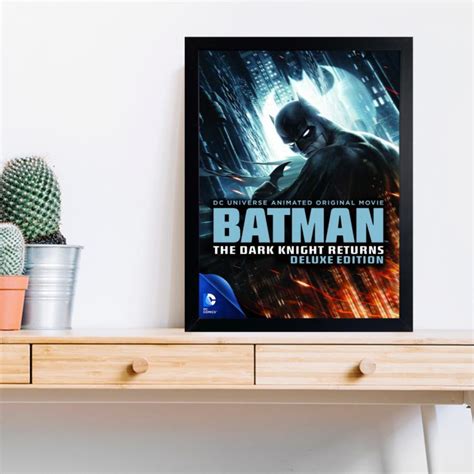 Quadro decorativo sala Batman super herói dc Elo7