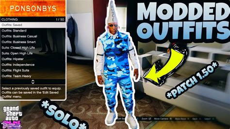 GTA 5 How To Get A Modded Blue Camo Jogger Outfit With Camo Vest 1 50