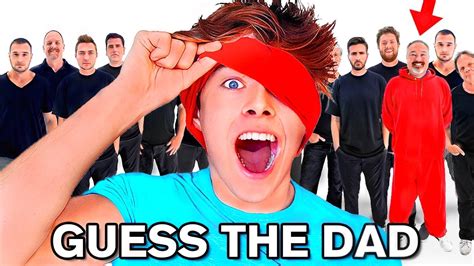 Son Tries To Find His Dad Blindfolded Youtube