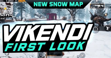 Pubg Mobile Vikendi Snow Map First Look