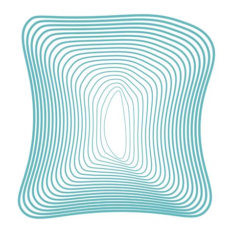 Beautiful Curved Lines Pattern Blended Together Png