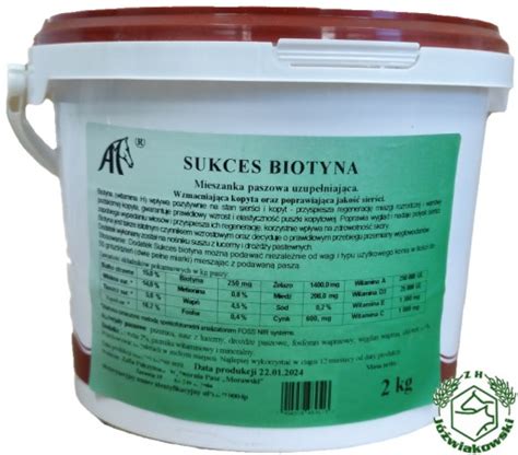 SUKCES BIOTYNA Pasza Dla Koni Witaminy 4160 10876102818 Allegro Pl