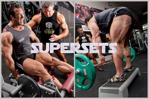 Supersets Increasing Training Intensity • Bodybuilding Wizard