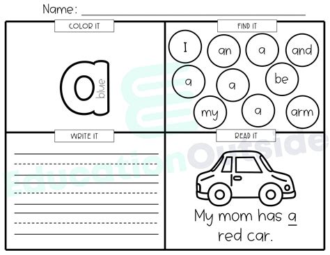 Fry S First Sight Word Activity Mats No Prep Printables