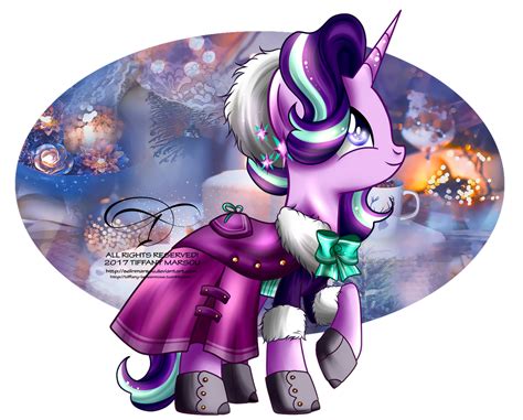 Winter Pony Starlight Glimmer By Tiffanymarsou On Deviantart