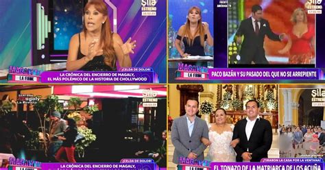 Magaly TV La Firme EN VIVO Magaly Medina crónica completa de días en