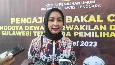 Fatmayani Harli Tombili Daftar Bakal Calon Dpd Ri Di Kpu Sultra Sebut