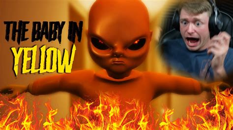 Babysitting An Evil Demon Baby The Baby In Yellow Youtube