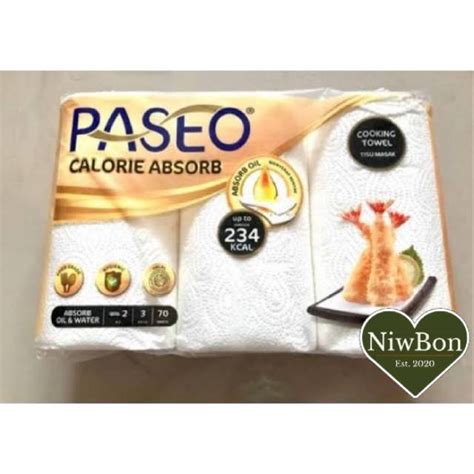 Jual Paseo Kitchen Towel Roll Tissue Dapur Tissue Minyak Tisu