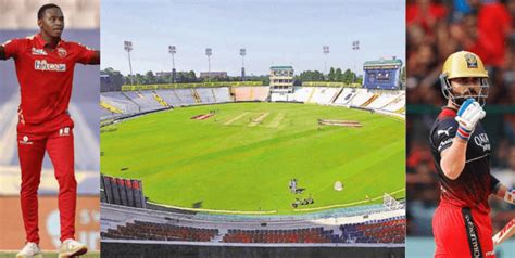 Pbks Vs Rcb Ipl Mohali Cricket Stadium Pitch Report Team Records