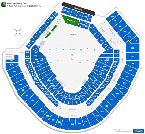 T-Mobile Park Concert Seating Chart - RateYourSeats.com