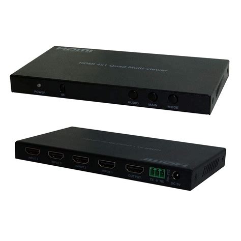 Eazy2hD HDMI Multiviewer 4x1 with 5 Viewing Modes and: Amazon.co.uk ...