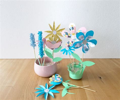 Blumen Aus Papier Basteln Mit Kindern Famigros