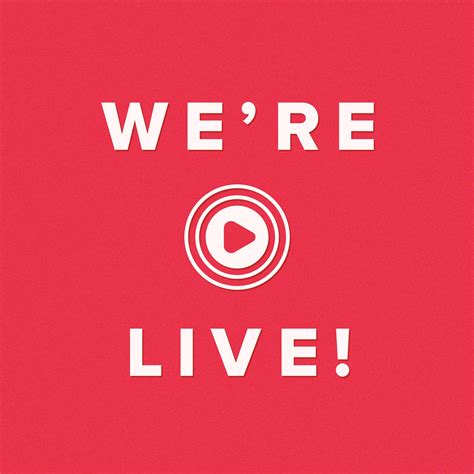 We Are Live Poster At Sean Hawker Blog