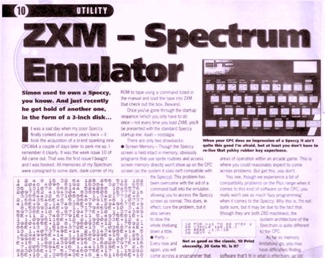 The Amstrad Cpc Had A Spectrum Emulator Gamehammer Classic Gaming