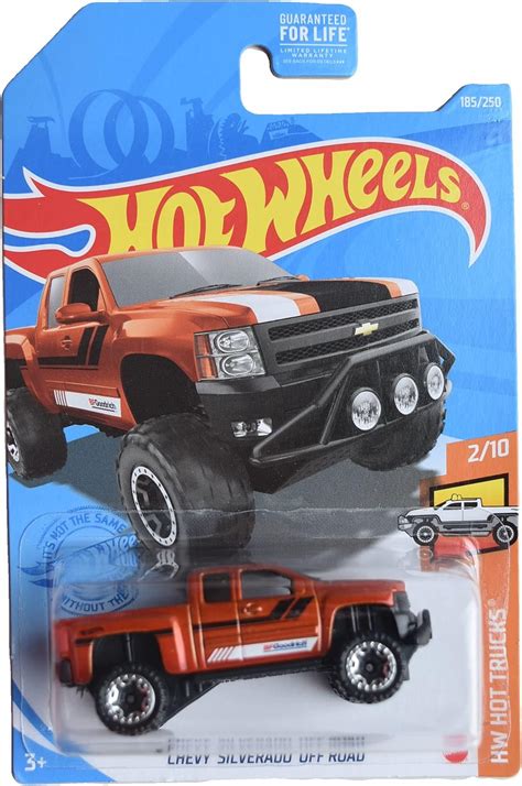 Hot Wheels Chevy Silverado Off Road Mx Juguetes Y Juegos