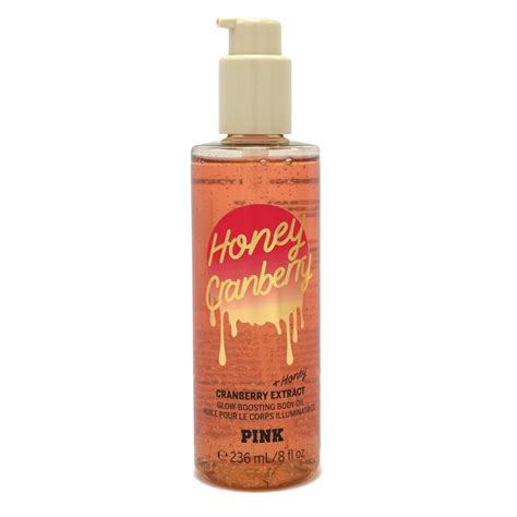 Amazon.com : Victoria's Secret Pink Honey Cranberry Glow-Boosting Body