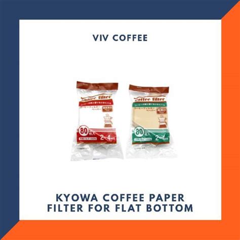 Jual Kyowa Coffee Paper Filter Kertas Saringan Kopi Shopee Indonesia