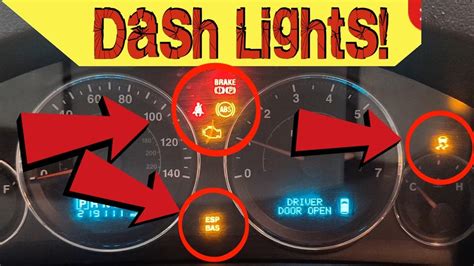 Jeep Grand Cherokee Dash Warning Lights