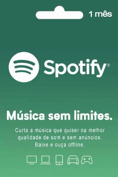 SPOTIFY PREMIUM 1 MÊS ATIVAÇÃO NO SEU Assinaturas e Premium GGMAX