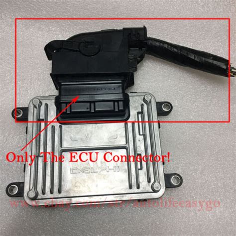 ECU Harness Connector For Chevrolet SAIL AVEO DELPHI MT60 ECU 24106050