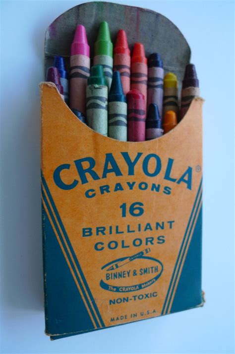 Vintage Crayola Crayons No16