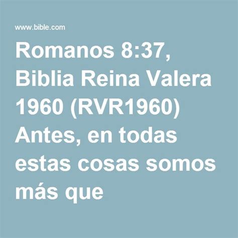 Romanos Biblia Reina Valera Rvr Biblia Reina Valera